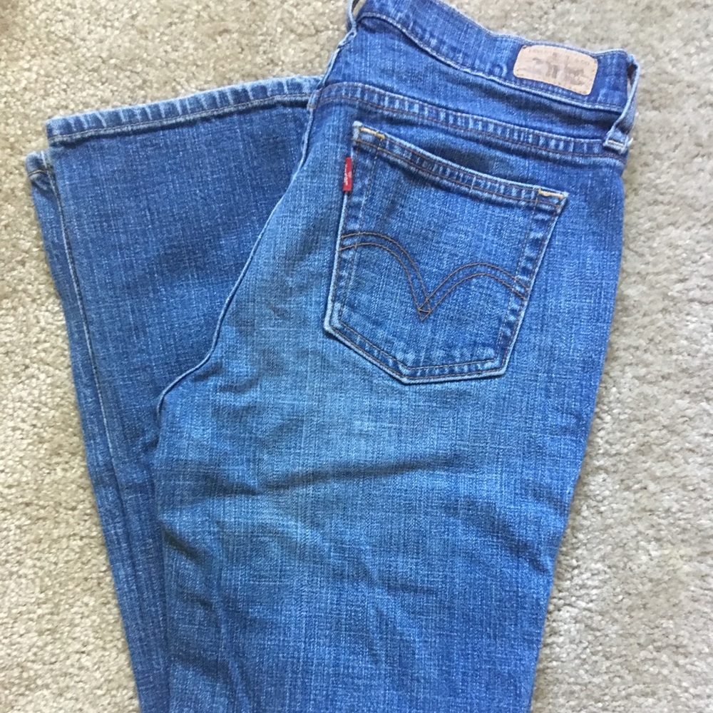 Levi’s 505 Straight Leg Blue Jeans